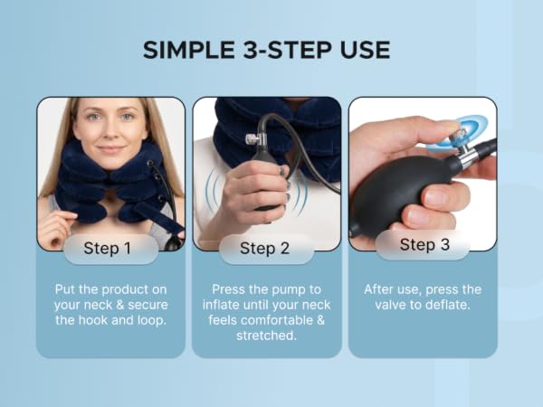 cervical neck traction device neck stretcher for neck pain neck stretching device
