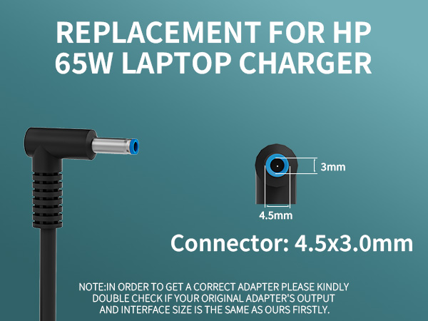 Charger for HP Laptop