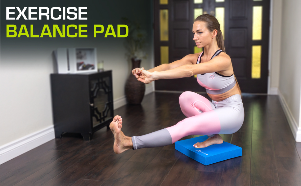 exercise equipment yoga mat thick balance board at home workout foam eva beam calf stretcher