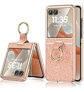 Maxdara for Motorola Razr 2025/2024 Case with Ring [Not Fit Razr Plus or Ultra], Bling Moto Razr ...