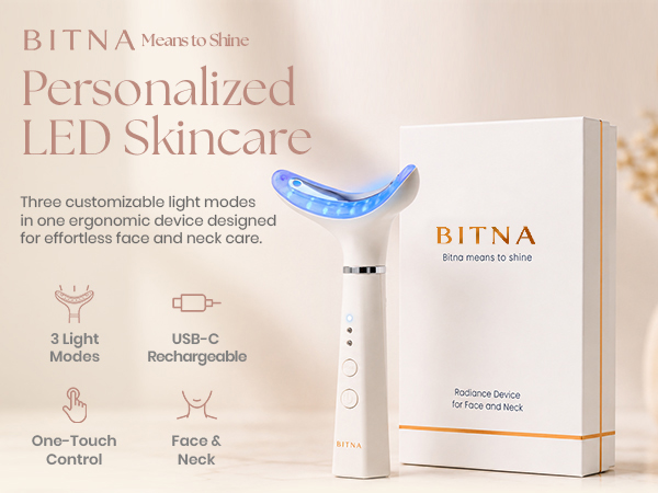 BITNA Radiance Device with customizable red, blue, and green LED