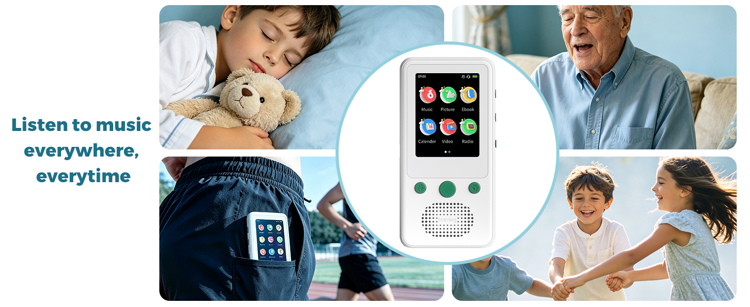kids mp3 player with Bluetooth