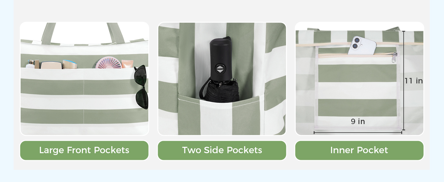 5 pockets