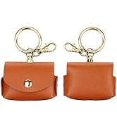 Bocasal Case for AirPods Pro AirPods 3 Charging Case, Soft Leather Protective Cover with Keychain...