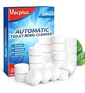 Vacplus Toilet Bowl Cleaners - 30 PACK, Automatical-Cleaning Toilet Bowl Cleaner Tablets for Deod...