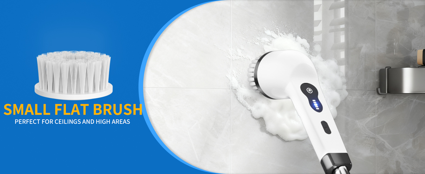 bathroom scrubber shower brush for cleaning shower scrubber with long handle