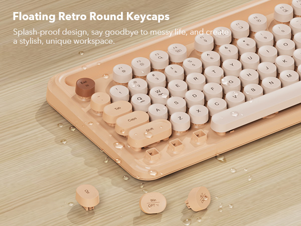 Splash-proof design, say goodbye to messy life, and create a stylish, unique workspace.