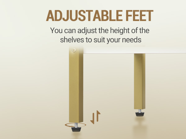 Adjustable feet
