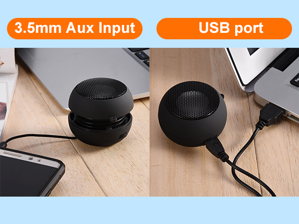 Plug in Speaker wired speaker speaker with aux input aux speaker Small speaker