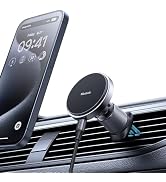 mcdodo for Magsafe Car Mount Charger [18 Strong Magnets], for Car air Outlet, 15W Wireless Car Ch...