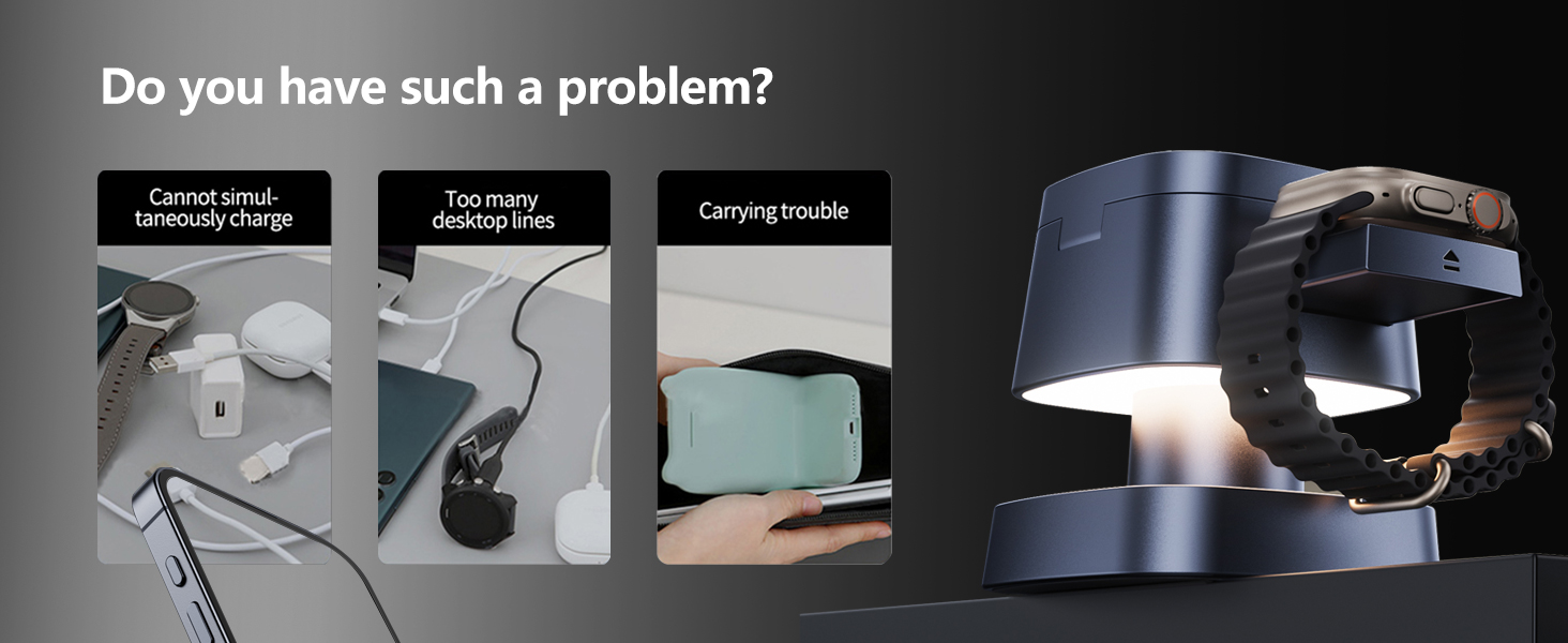 4-in-1 Wireless Charging Station