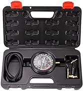 TEXALAN Carburetor Valve Fuel Pump Pressure &amp; Vacuum Tester Gauge Test Kit Car &amp; Truck W/storage Box