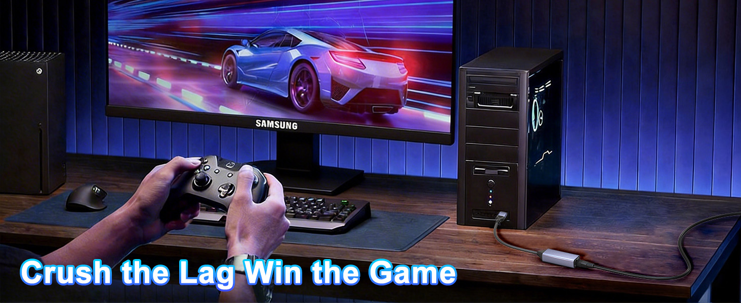 2.5Gbps network speed provides a better gaming experience and helps you win