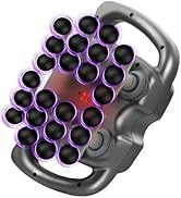 Fakosre 24 Haed Massage Gun, Massage Gun Deep Tissue with 9 Modes 99 Intensities, Quiet Multi Hea...