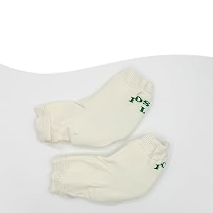 Non-compression, expandable knit heel and elbow protector pair