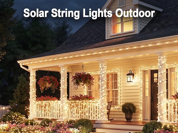 solar string lights