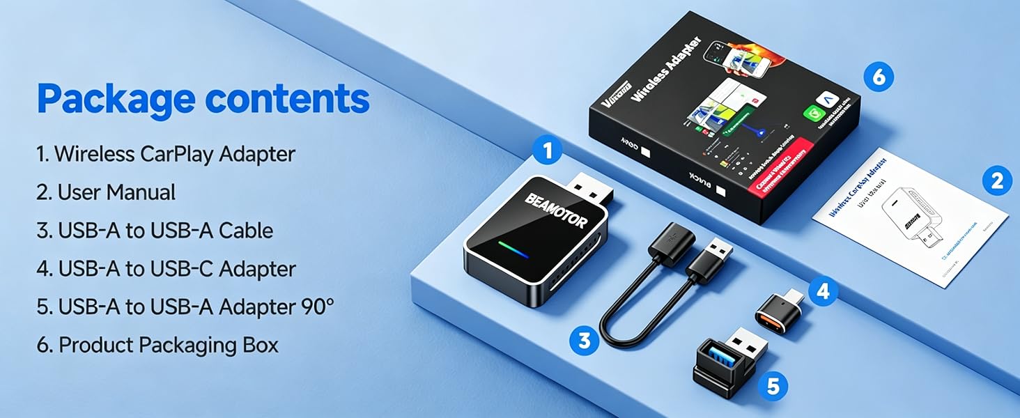 wireless carplay adapter for android