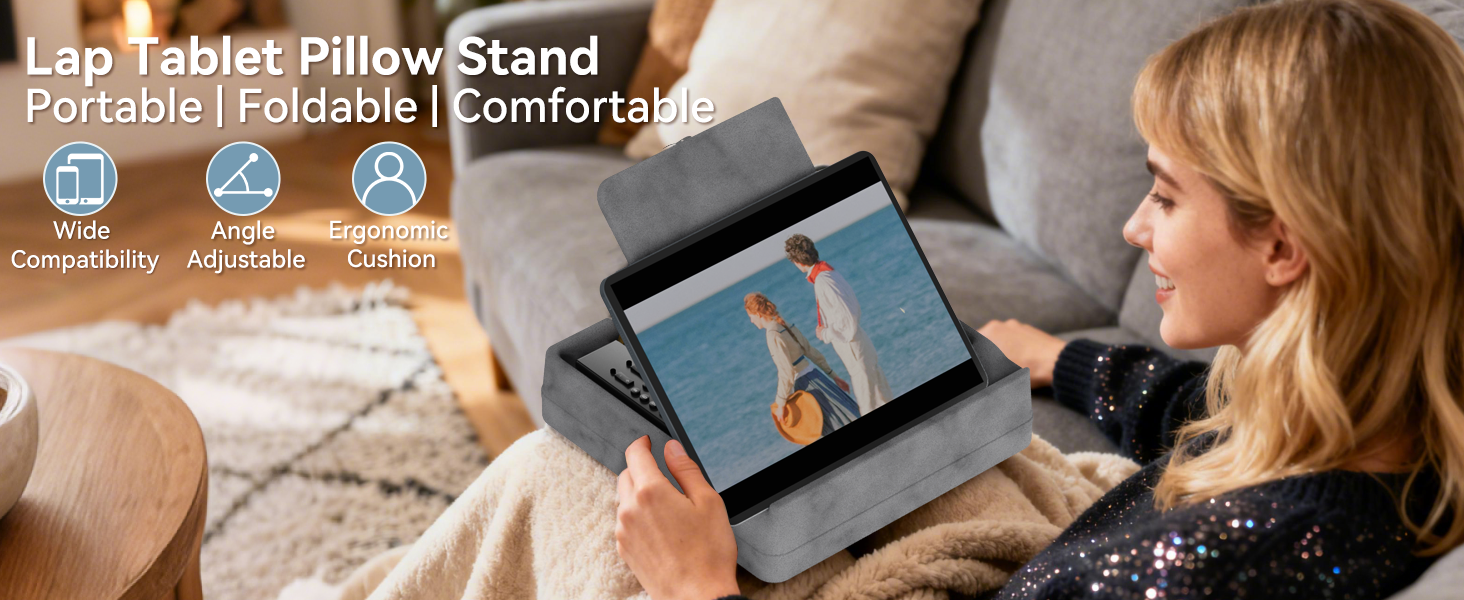 Lap Tablet Pillow Stand