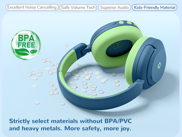 kids noise cancelling headphones bluetooth