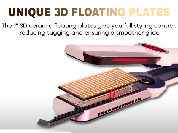 dual voltage hair straightener