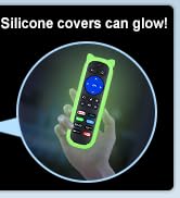 Yimaut-Remote for All TCL Roku TV Remote-with Glow Covers