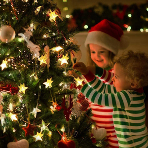 Color Changing Star String Lights