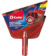 O-Cedar One Sweep PowerCorner Broom Angle Broom &amp;amp; Step On Dustpan Set