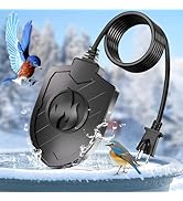 Jvgoo 100W Bird Bath Heater, Birdbath Heaters for Outdoor Bird Bath Water Heater in Winter Submer...