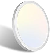 libtit 7 Inch White Flush Mount Ceiling Light, 15W 1500Lm Ceiling Light Fixture,3000K/4000K/6500K...