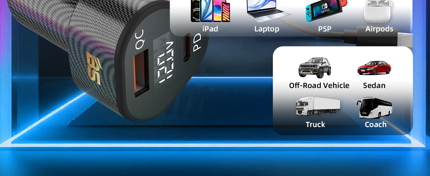 iphone 17 car charger fast charging