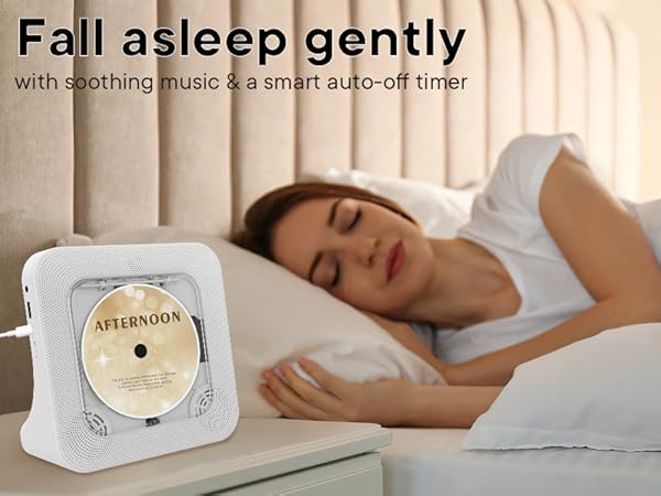 cd player with sleep timer