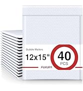 Fuxury Bubble Mailers 12x15