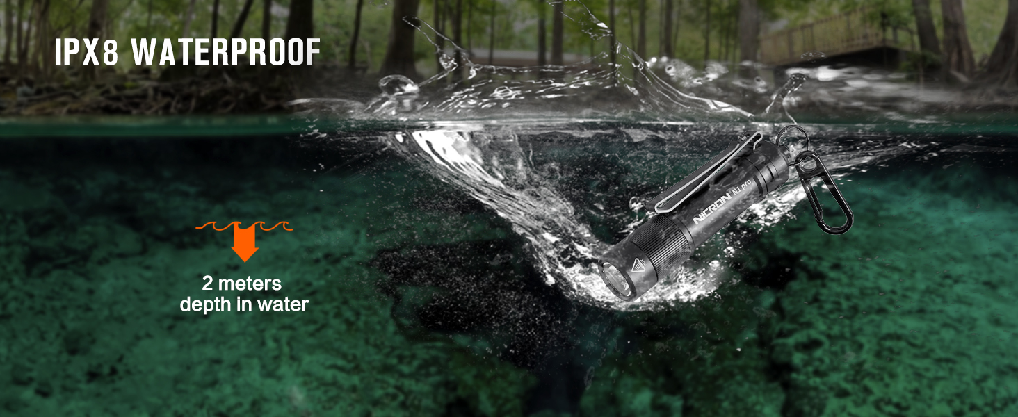waterproof flashlight