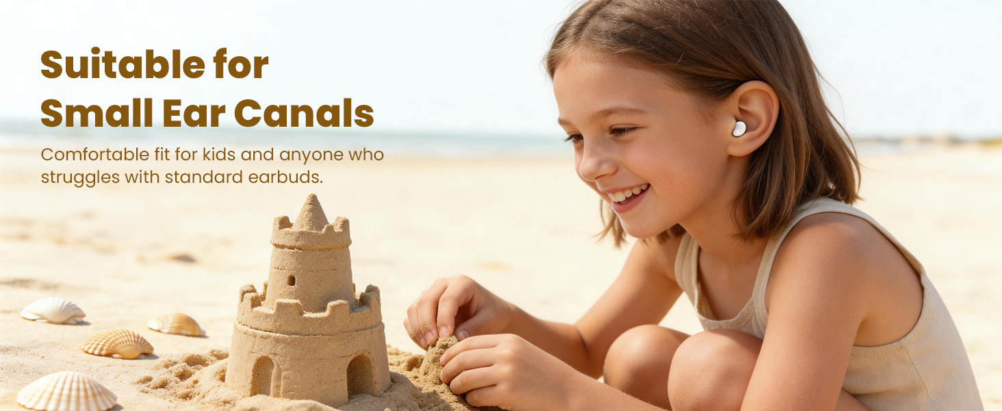 Wireless Earbuds for Small Ears Canals