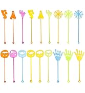MAGICLULU 40pcs Sticky Hand Held Spider Web Mini Stretchy Hands Elastic Sticky Ghosts Colorful St...