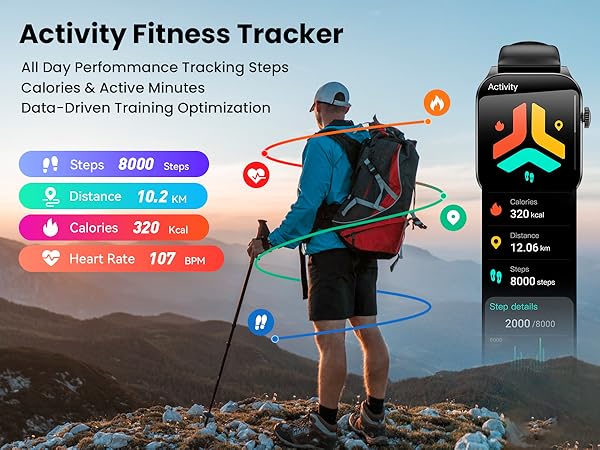 Fitness tracker watch