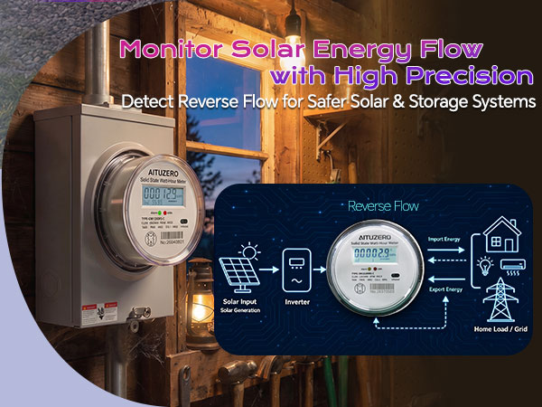 kwh meter submeter ansi 2s plugin bidirectional modbus pulse solidstate rental billing rv garage