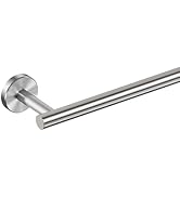 FORIOUS Towel Bar Wall Mounted, 24 Inch Stainless Steel Towel Racks for Bathroom, Includes Wall M...