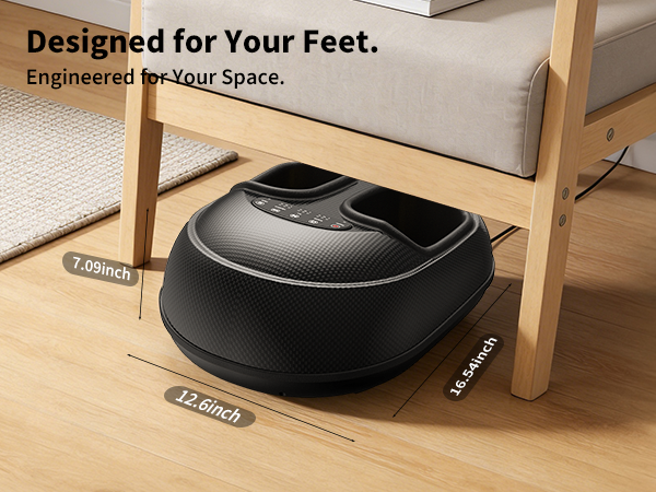 shiatsu foot massager with heat