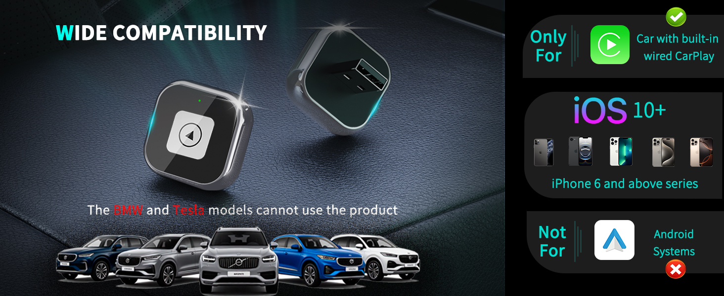Wireless CarPlay Adapter 