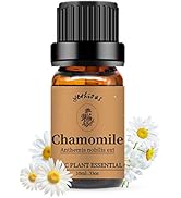 Yethious Organic Chamomile Essential Oil 100% Pure Aromatherapy Oils for Diffuser, Skin, Hair and...