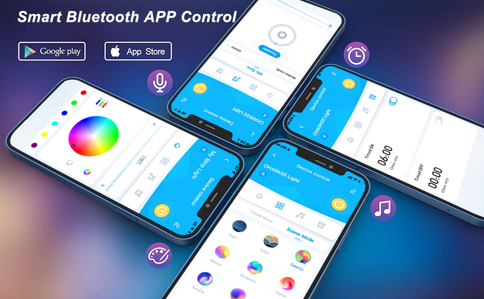 led lights bluetooth