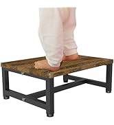 Tigerden Wooden Step Stool for Toddlers Kids and Adults, Heavy Duty Stepping Stools with 300 LB L...