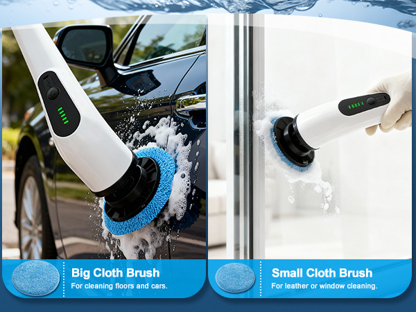 shower cleaner brush electric cordless