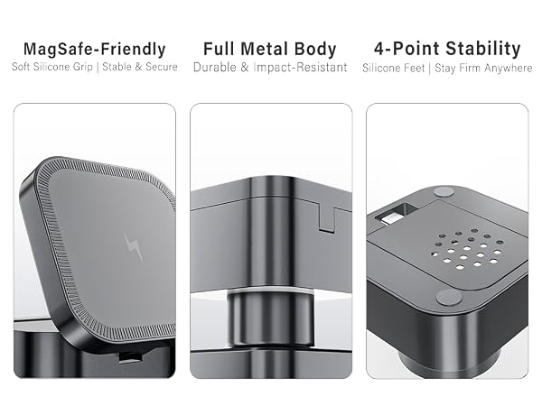 4 in 1 Magsafe Wireless Charging Station