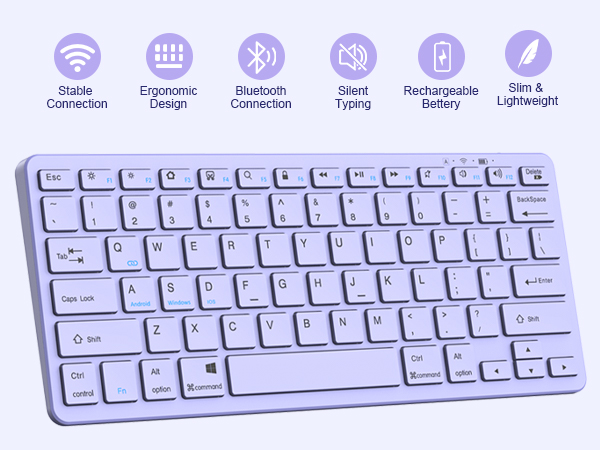 Bluetooth Keyboard for iPad-2