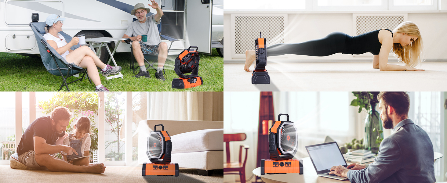 camping fan portable fan deskfan office fan personal fan