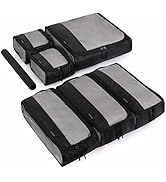 Packing Cubes for Suitcases, BAGSMART 7 Set Packing Cubes for Travel Essentials, Lightweight Lugg...