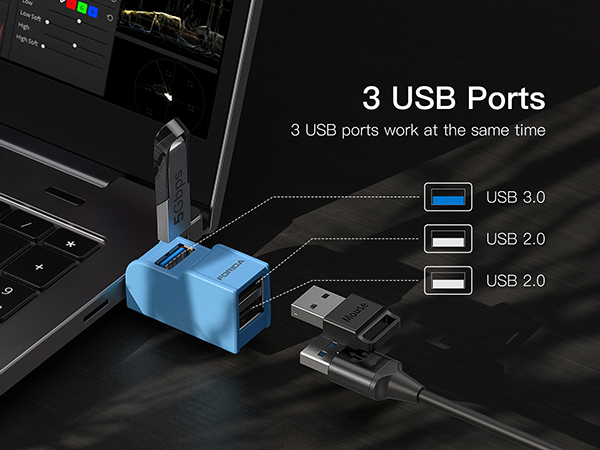 USB Hub with 3 Port