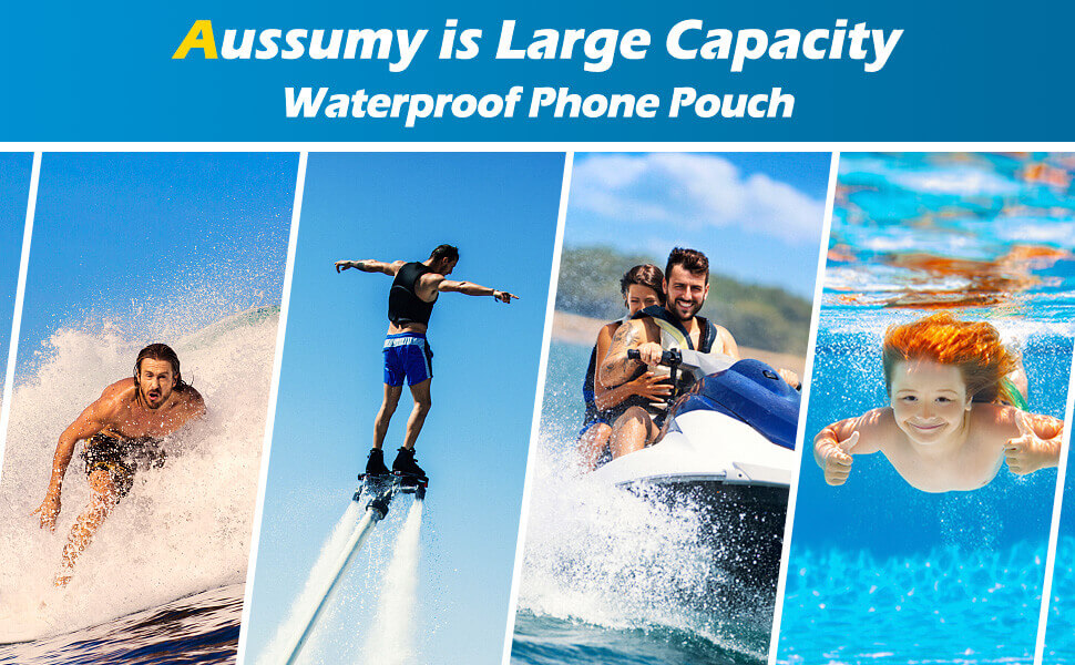 3 Pack Large Water Proof iPhone Holder